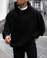 Oversized Veil of Mystery Graphic Printed Heavy GSM Hoodie